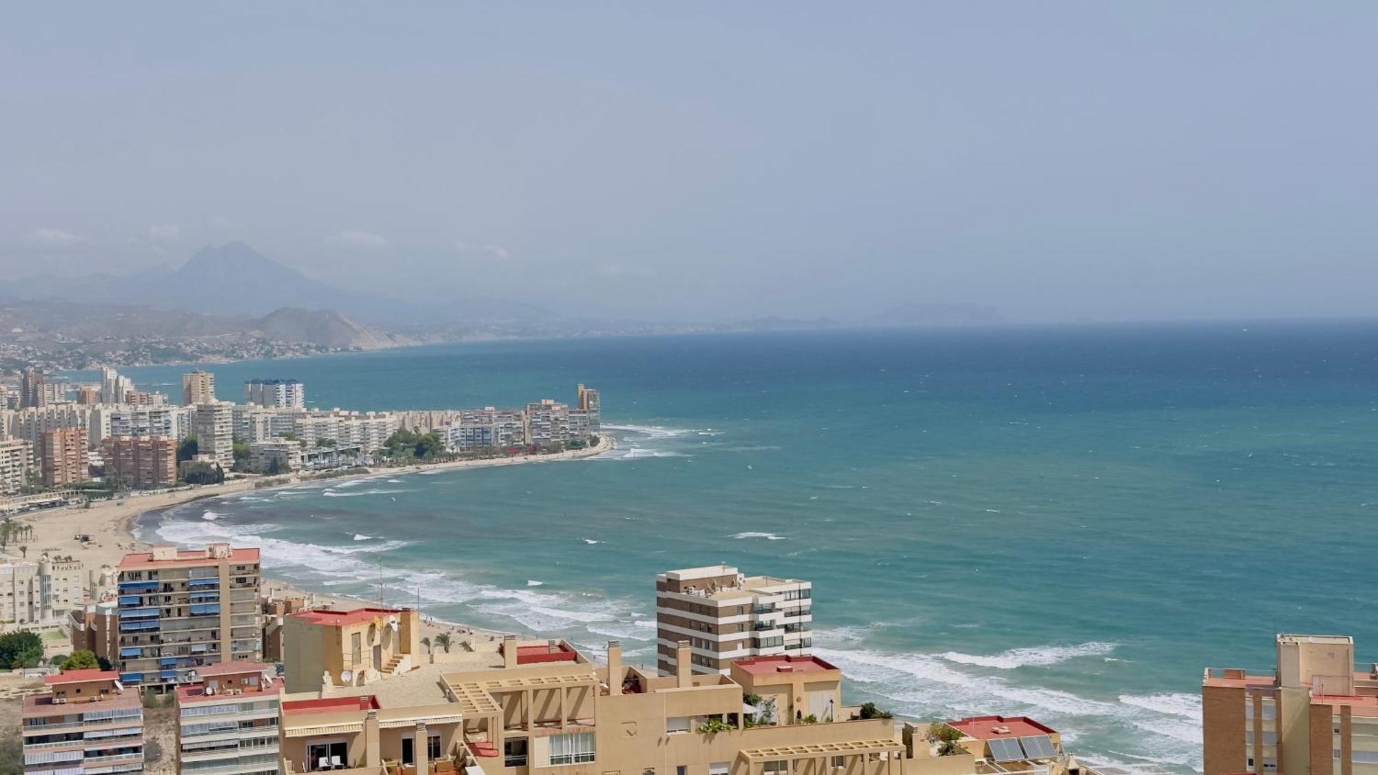 Апартаменты Atico A 50M Del Mar. Parking Gratis. A/C Кампелло Экстерьер фото
