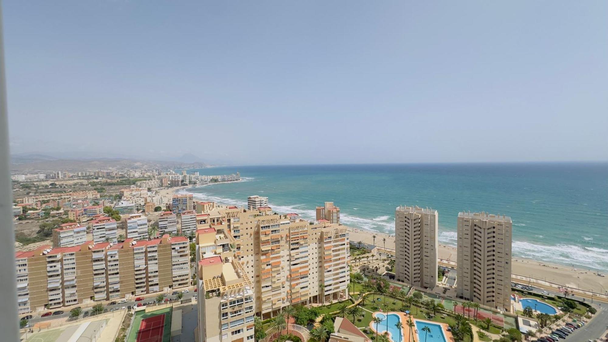 Апартаменты Atico A 50M Del Mar. Parking Gratis. A/C Кампелло Экстерьер фото