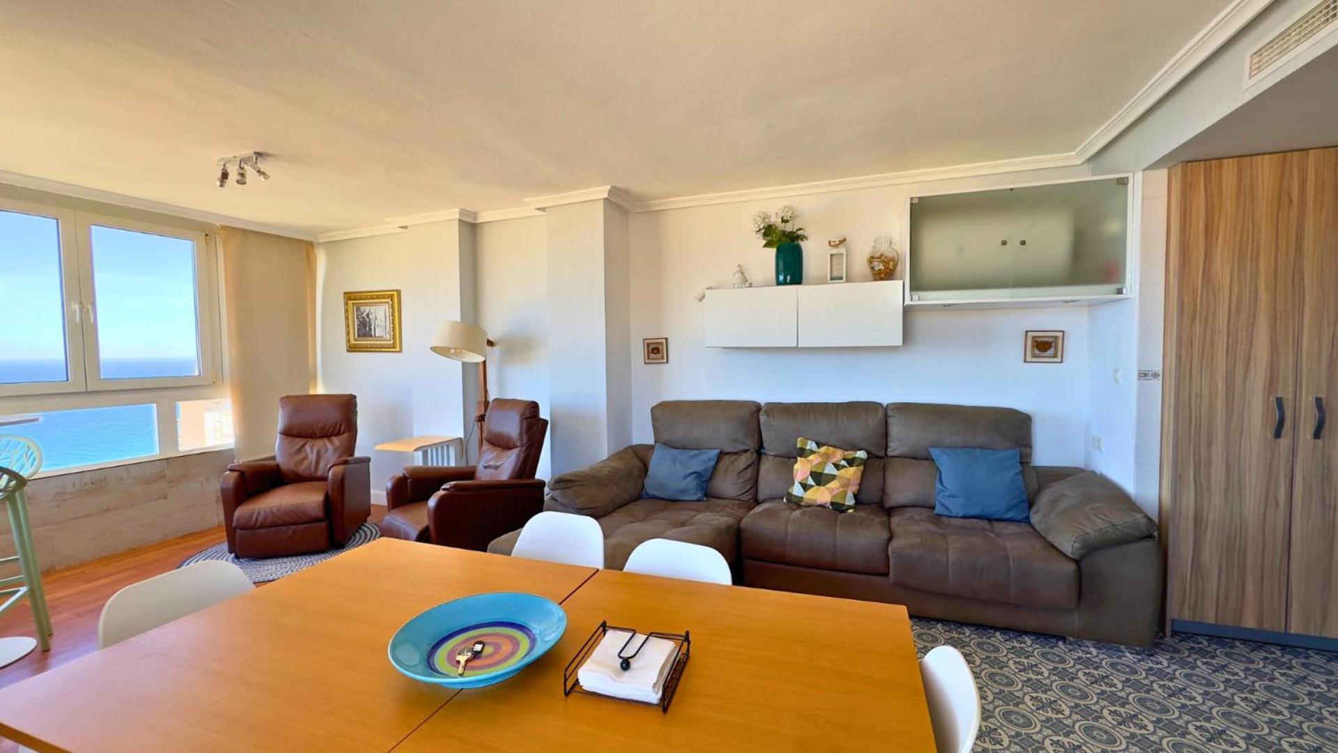 Апартаменты Atico A 50M Del Mar. Parking Gratis. A/C Кампелло Экстерьер фото