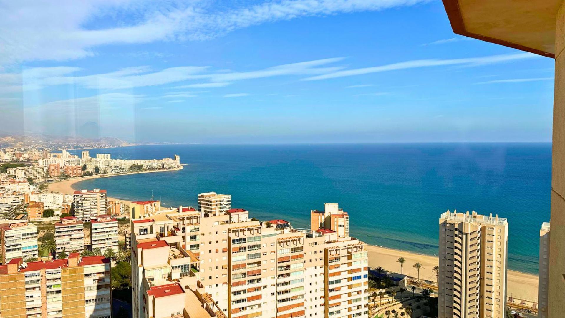 Апартаменты Atico A 50M Del Mar. Parking Gratis. A/C Кампелло Экстерьер фото