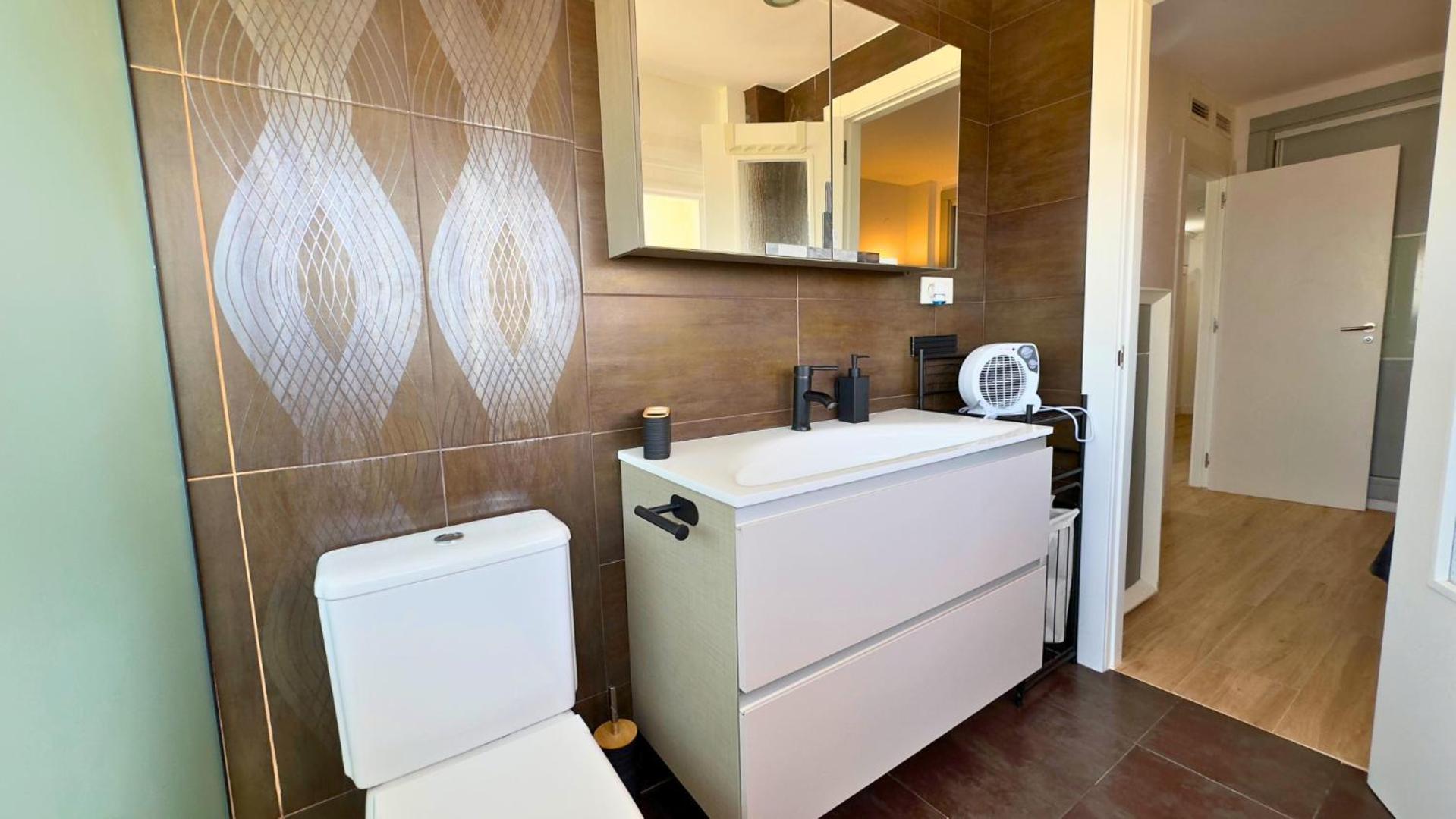 Апартаменты Atico A 50M Del Mar. Parking Gratis. A/C Кампелло Экстерьер фото